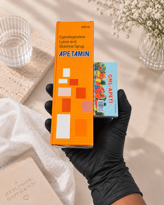 Apetamin Syrup + GML Pills Combo