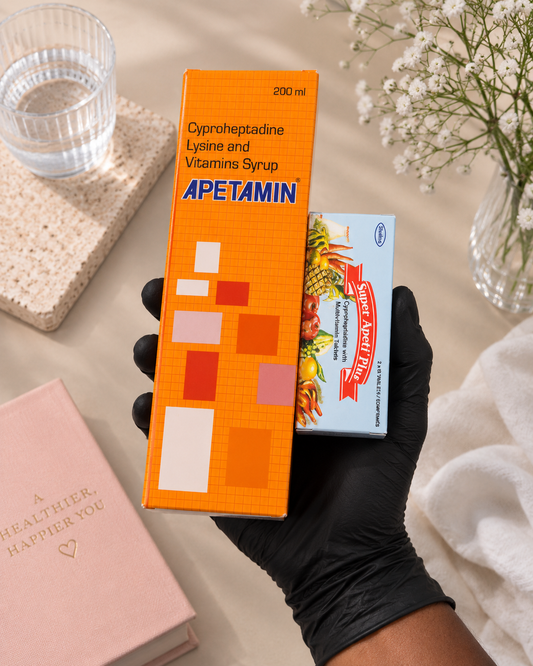 Apetamin Syrup + Super Apeti Pills Combo