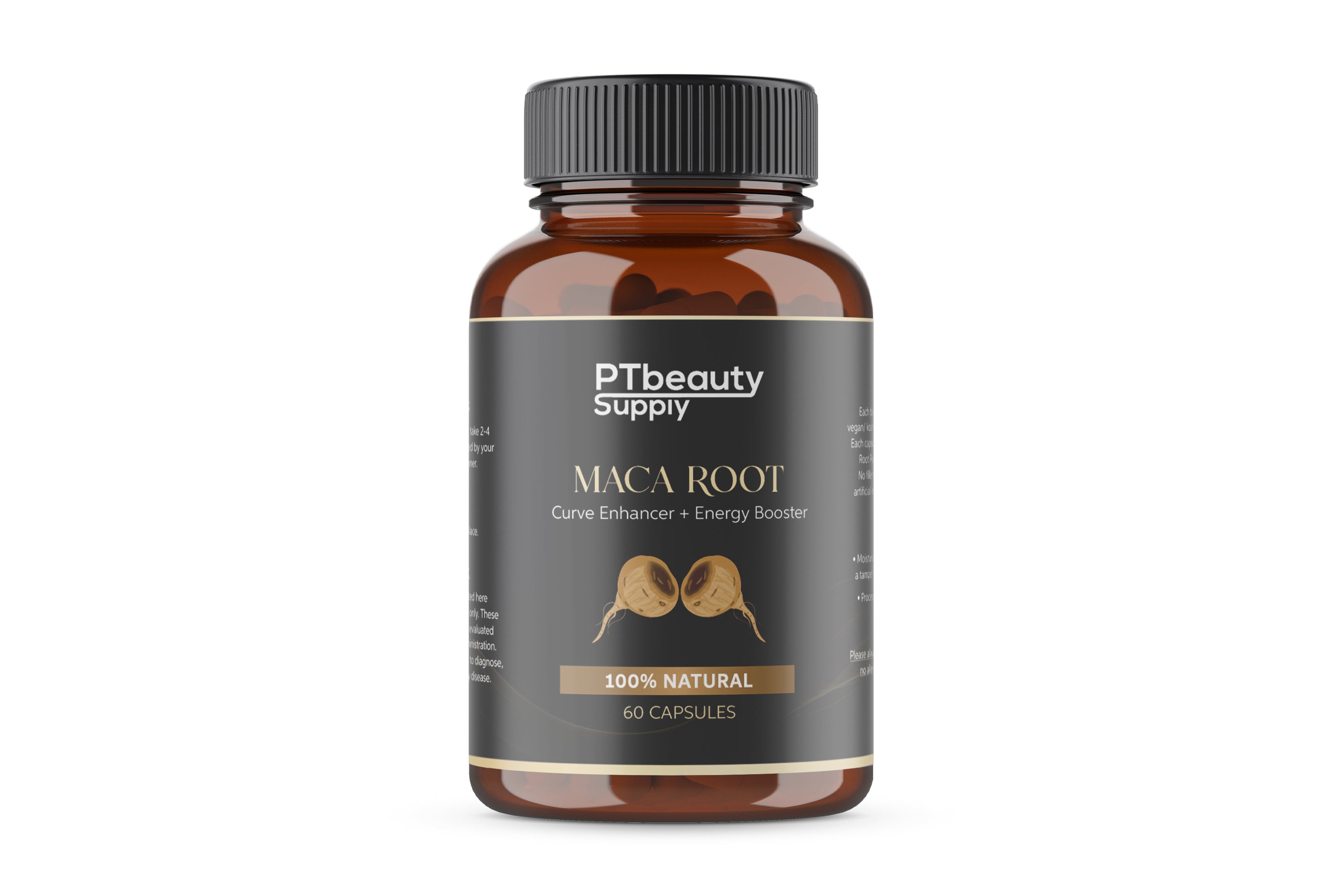 Bobaraba Curvy Pills - Organic Maca Root Capsules